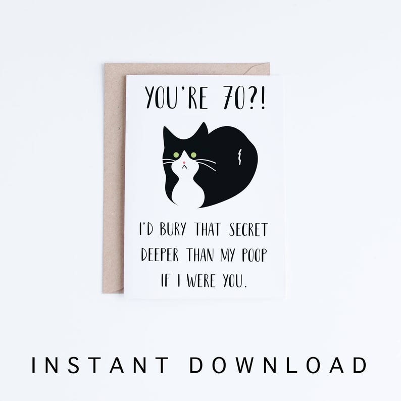 printable-70th-birthday-cards-funny-tuxedo-cat-70-birthday-etsy