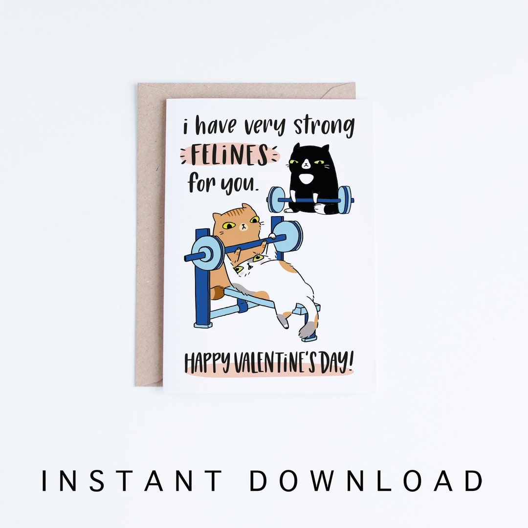 Printable Funny Valentine s Day Cards Instant Download Punny Printable Funny Valentine s Day Cards Instant Download Punny
