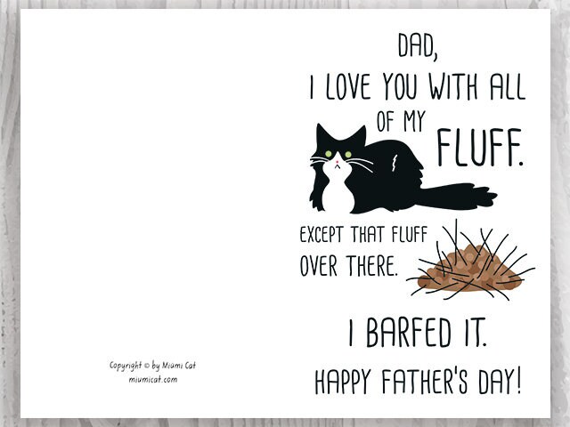 Funny Fathers Day Card Print Instant Download Printable | Etsy