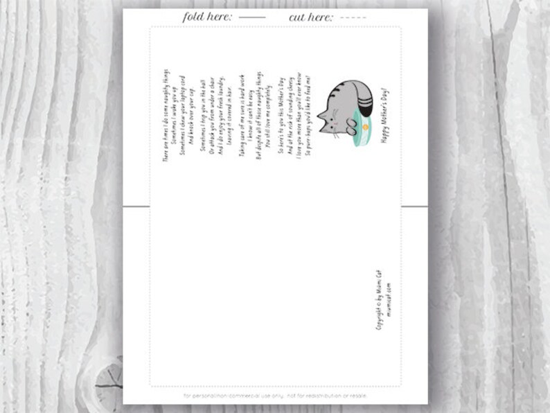 Mothers Day Card Funny Download Printable Mother's Day - Etsy