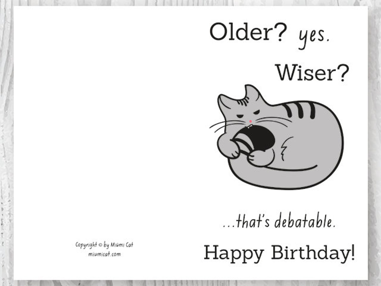 Happy Birthday Cards Funny Printable Birthday Cards Funny - Etsy