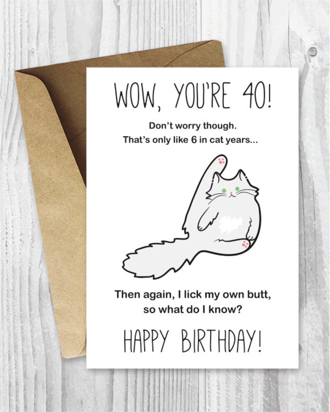 40th Birthday Card, Printable Birthday Card, Funny Persian Cat Birthday Card, Printable Persian Cat Cards, Instant Download, 40 Birthday - Etsy 40th-birthday-card-printable-birthday-card-funny-persian-cat-birthday-card-printable-persian-cat-cards-instant-download-40-birthday-etsy