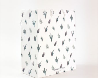 Deck The Hall All Over Pattern Gift Bag