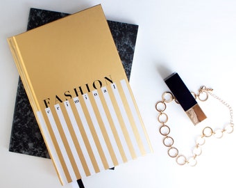 FASHION CRIMINAL GOLD Undated Planner(12M)