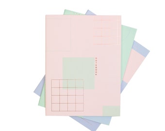 WTF soft cover-Grid dotted and lined notebook(SET OF 3)