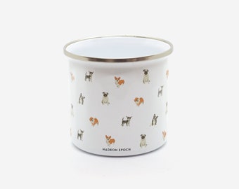 Bow wow lover camper mug