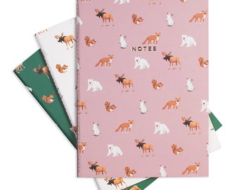 Large Ho Ho Ho Notebook 3/Set