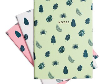 Large Tropical Vibes Notebook 3/SET