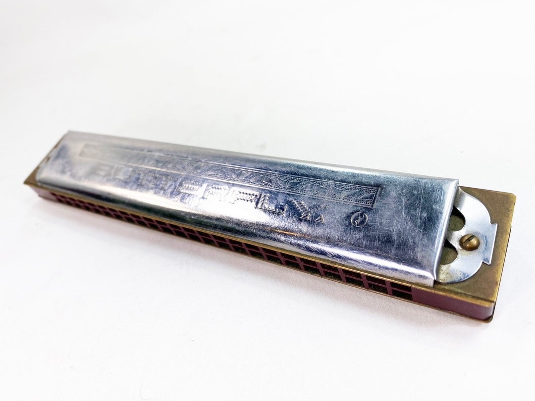 Vintage Butterfly Harmonica Pitch A440 Japan Nippon Gakki Etsy