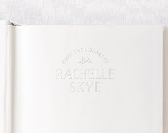 Minimal Address Embosser Seal Return Address Embossing Stamp Address Embossing Stamp HARPER EADDR102 Holiday Card Seal Housewarming Gift