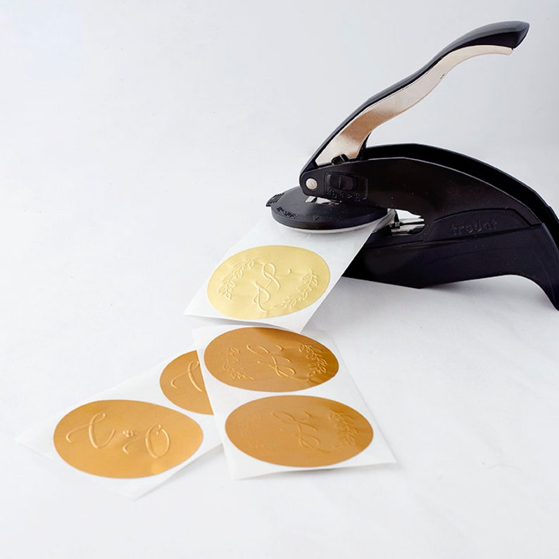 Seal Stickers Blank Foil Stickers Foil Seals Gold Foil Seal Etsy