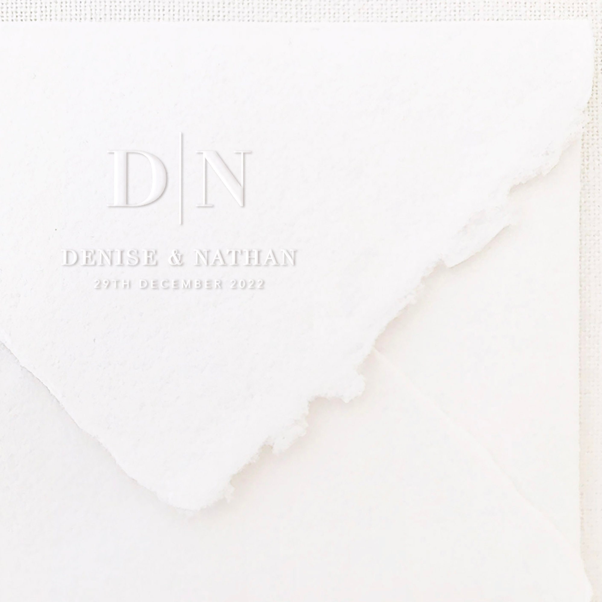 Custom Embosser Seal Classic Monogram Embosser Save the Date Etsy