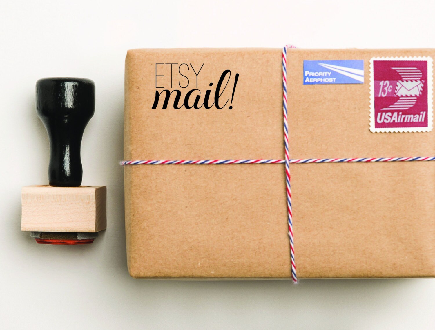 Etsy Mail Stamp Packaging Stamp Parcel Stamp Etsy Mail Etsy