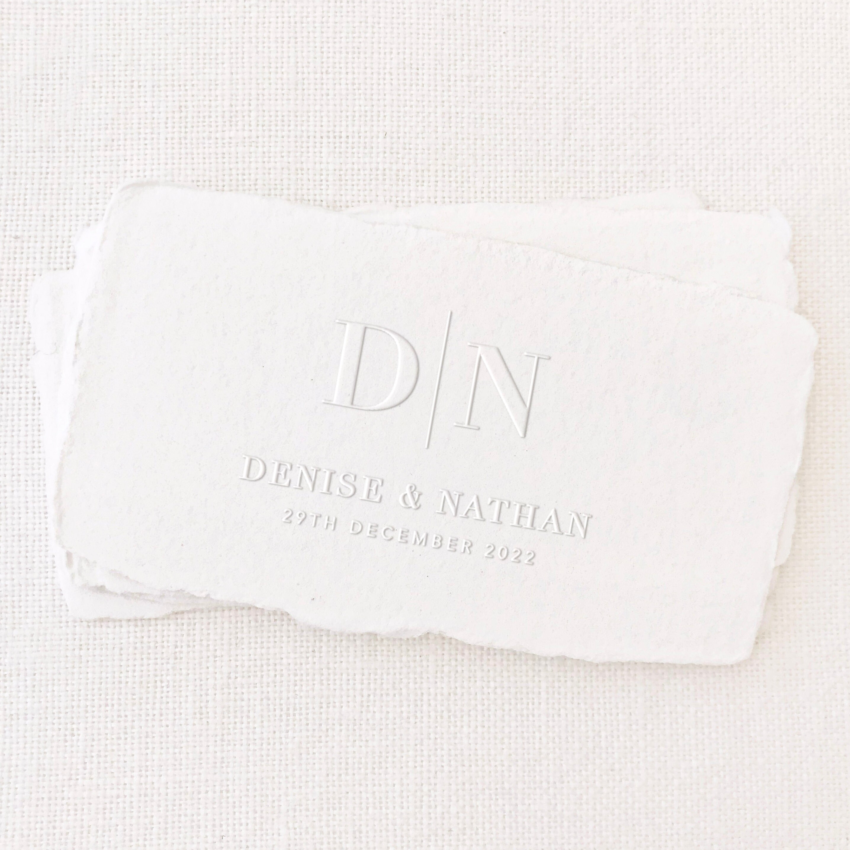 Custom Embosser Seal Classic Monogram Embosser Save the Date Etsy