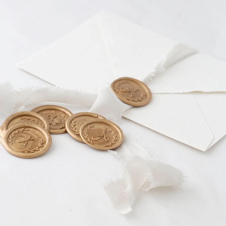 Custom Wax Stickers Envelope Seals Wedding Wax Seals Etsy