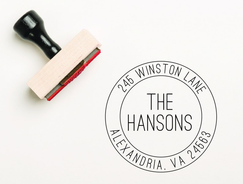 Mail Stamp Return Address Stamp Postal Mark Address Stamp Etsy