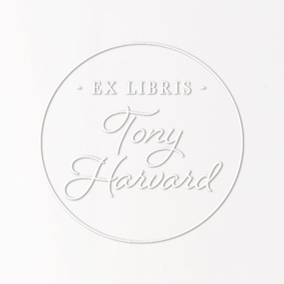 Library Book Embosser Seal Stamp Personalized Ireland