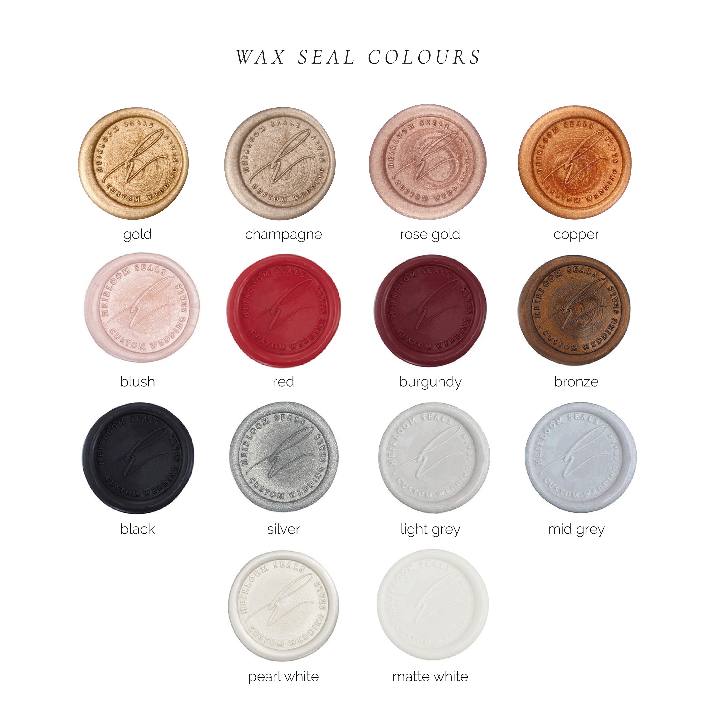 Gold Wax Seal Sticks 8mm Individual Wax Sticks Glue Gun Etsy