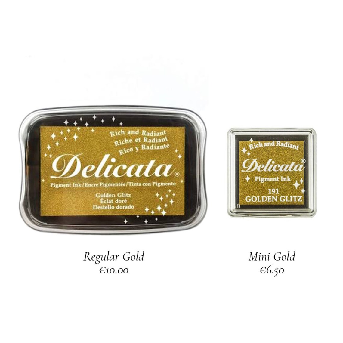 Gold Ink Pad Gold Stamp Pad Metallic Pad Stamp Shimmer Ink Etsy Australia