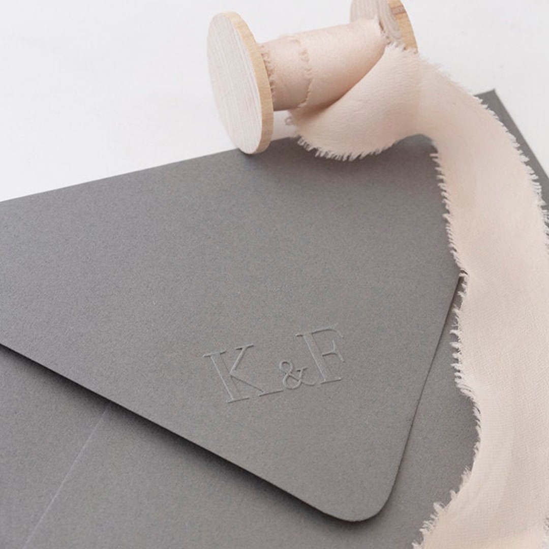 Initials Embosser, Wedding Embosser, Personalised Gifts, Embossing