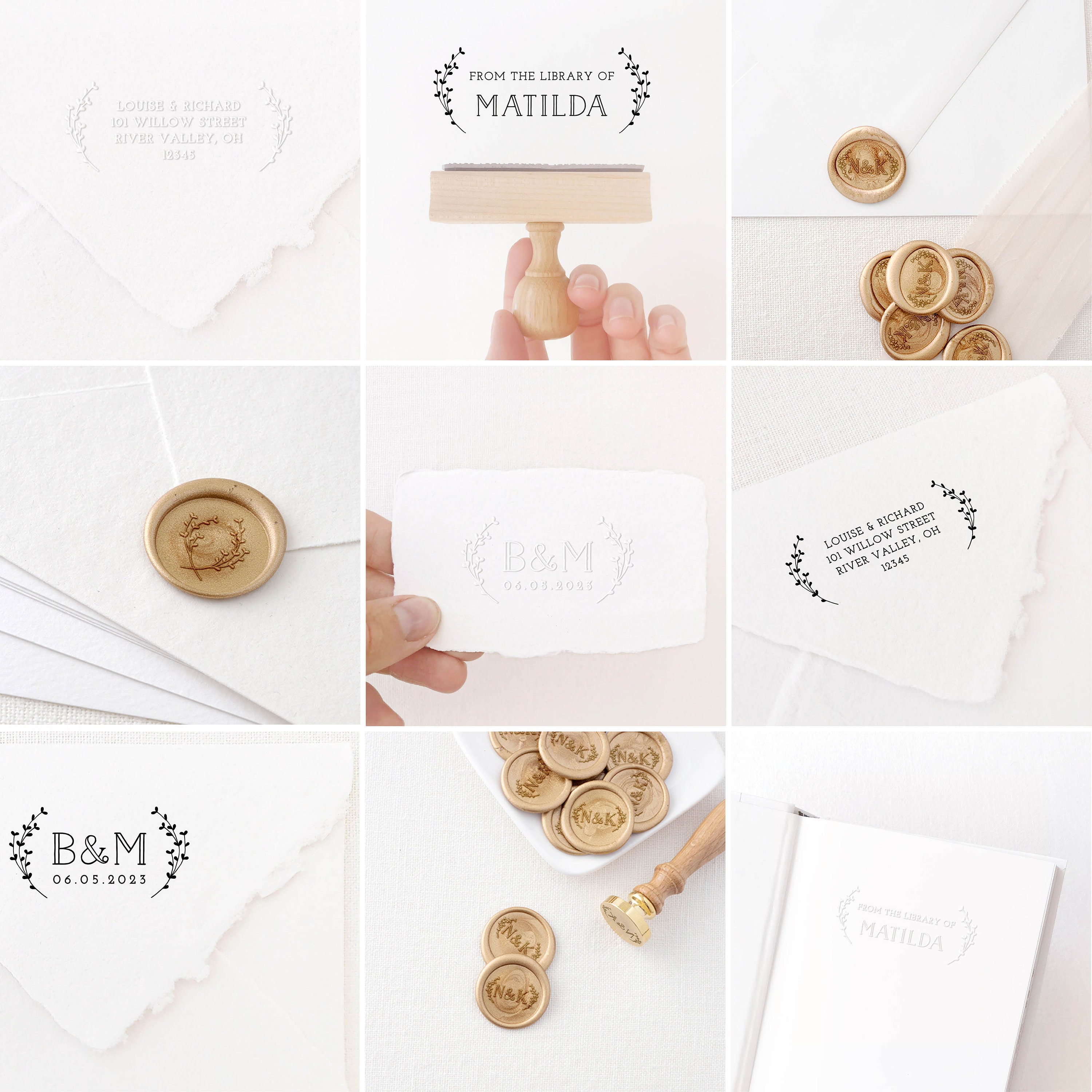 Deer Wax Letter Seal Kit, Winter Packaging Wax Stamp, Invitation Seal,  Wedding Gift Idea,letter Seal 