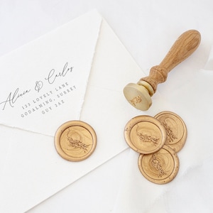 Willow Tree Wax Letter Seal Kit, Willow Branches Packaging Stamp,  Invitation Seal, Wedding Gift Idea,letter Seal 