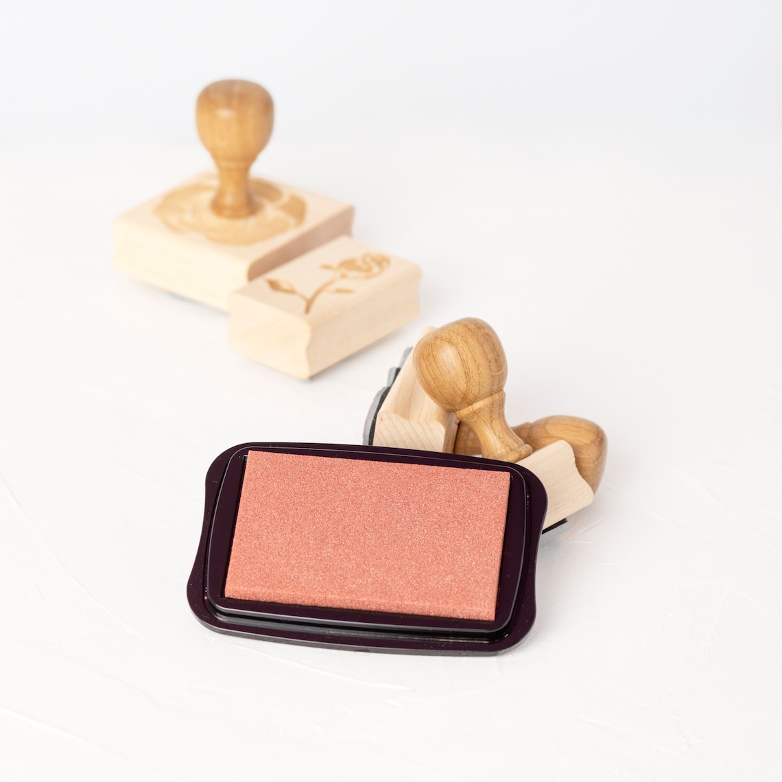 Rose Gold Ink Pad Rose Gold Stamp Pad Metallic Pad Stamp Etsy