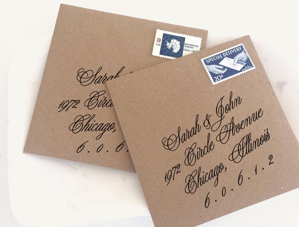 Address Stamps For Wedding Invitations 7