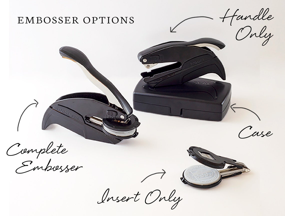 LKWLPD Book Embosser Personalized Custom Embosser Stamp Custom Library Great Customizing Books Ex Libris Journals More