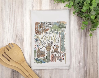 Knoxville, Tennessee Hostess Dish Towel