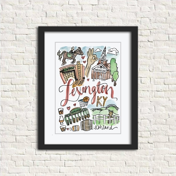 Lexington Ky Prints Etsy
