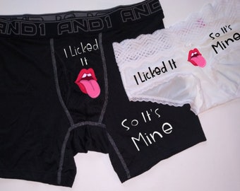 his and hers matching underwear