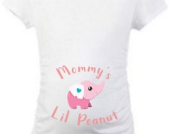 Cute Elephant Maternity Shirt for Women