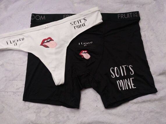Ensemble de sous v tements de couples jour de Valentine de sous