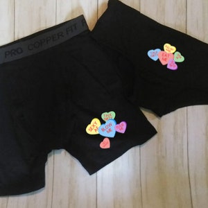 Couples Underwear Matching Set / Sexy Anniversary Gift / Couples