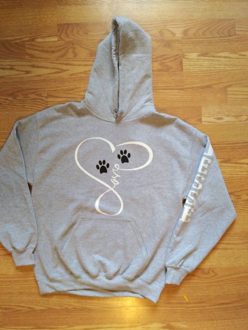 Dog Lovers hoodie pullover sweat shirt for animal lover Dog Etsy
