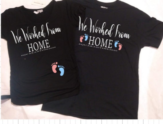 Quarantine Maternity Shirt Funny 