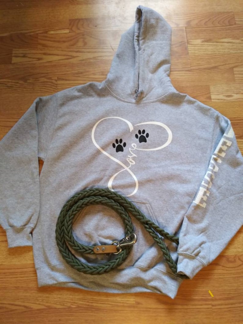 Dog Lovers hoodie pullover sweat shirt for animal lover Dog Etsy