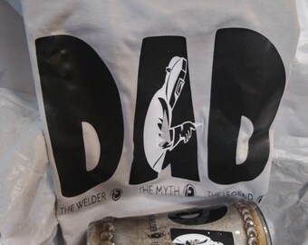 Welder Dad Shirt & Tumbler Set, Father's Day Gift Box