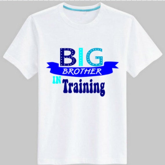 Grote Broer In Opleiding Tee Shirt Zwangerschap Aankondiging Etsy