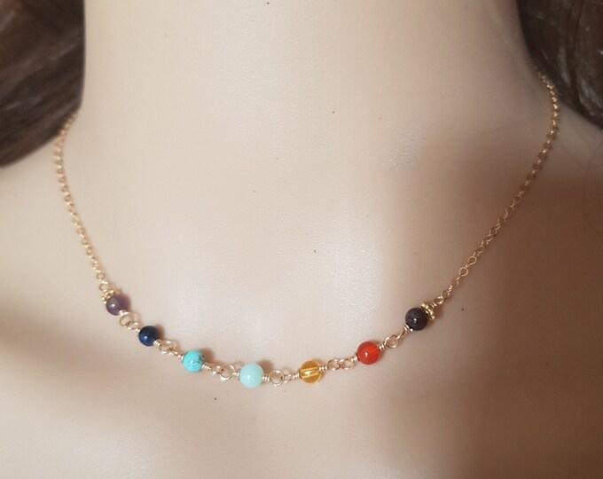 Gemstone Necklaces She Rocks jewellery