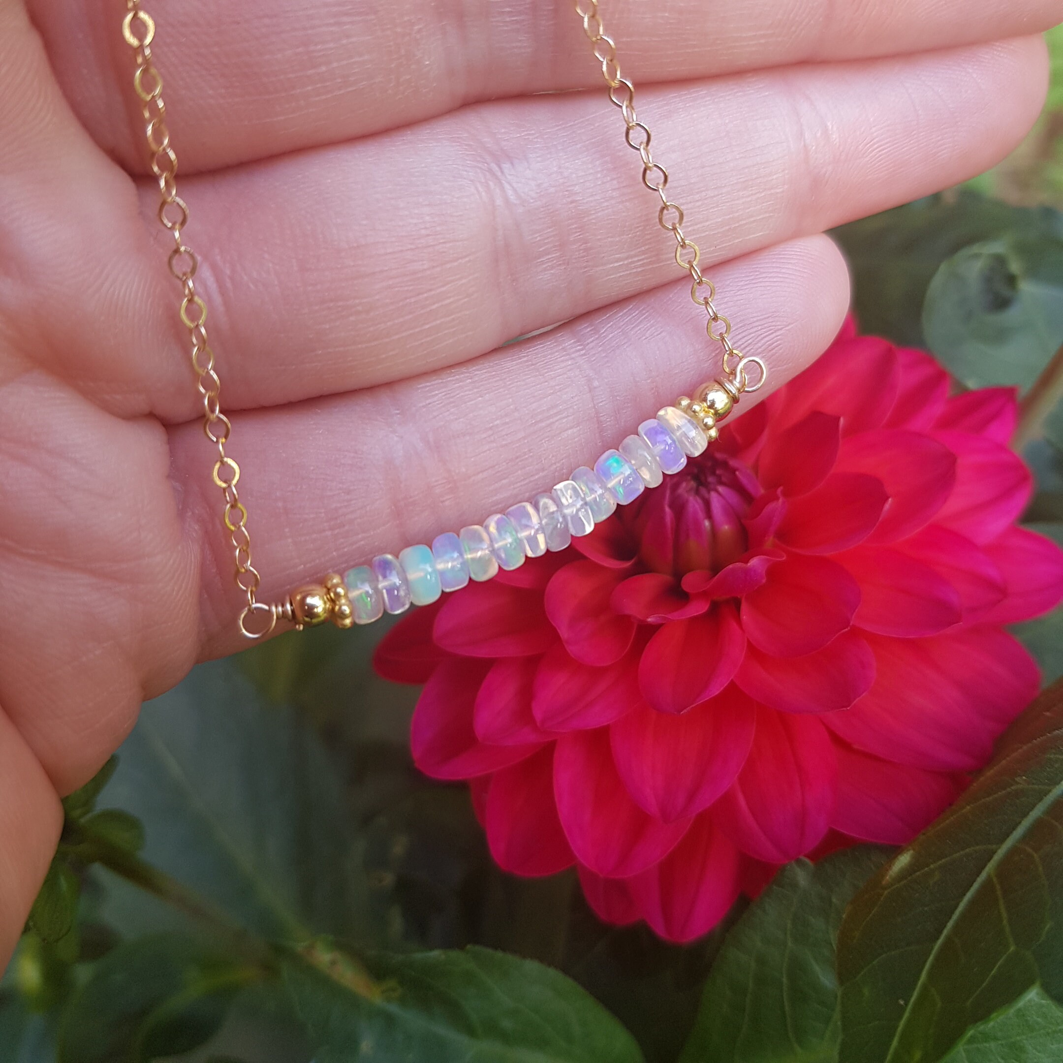 Real opal choker deals