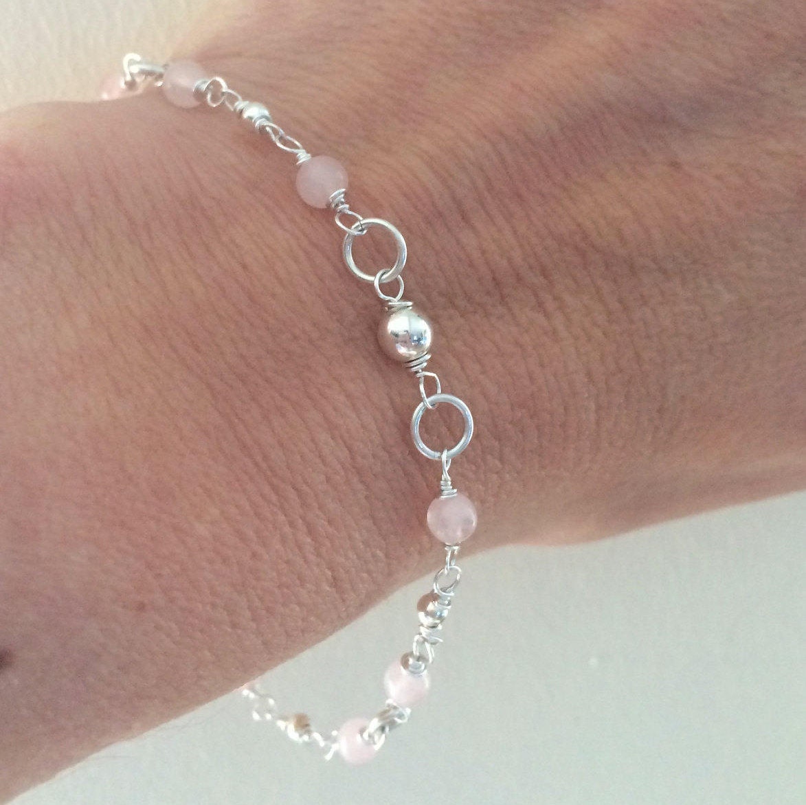 rose quartz bracelets rose quartz bracelets