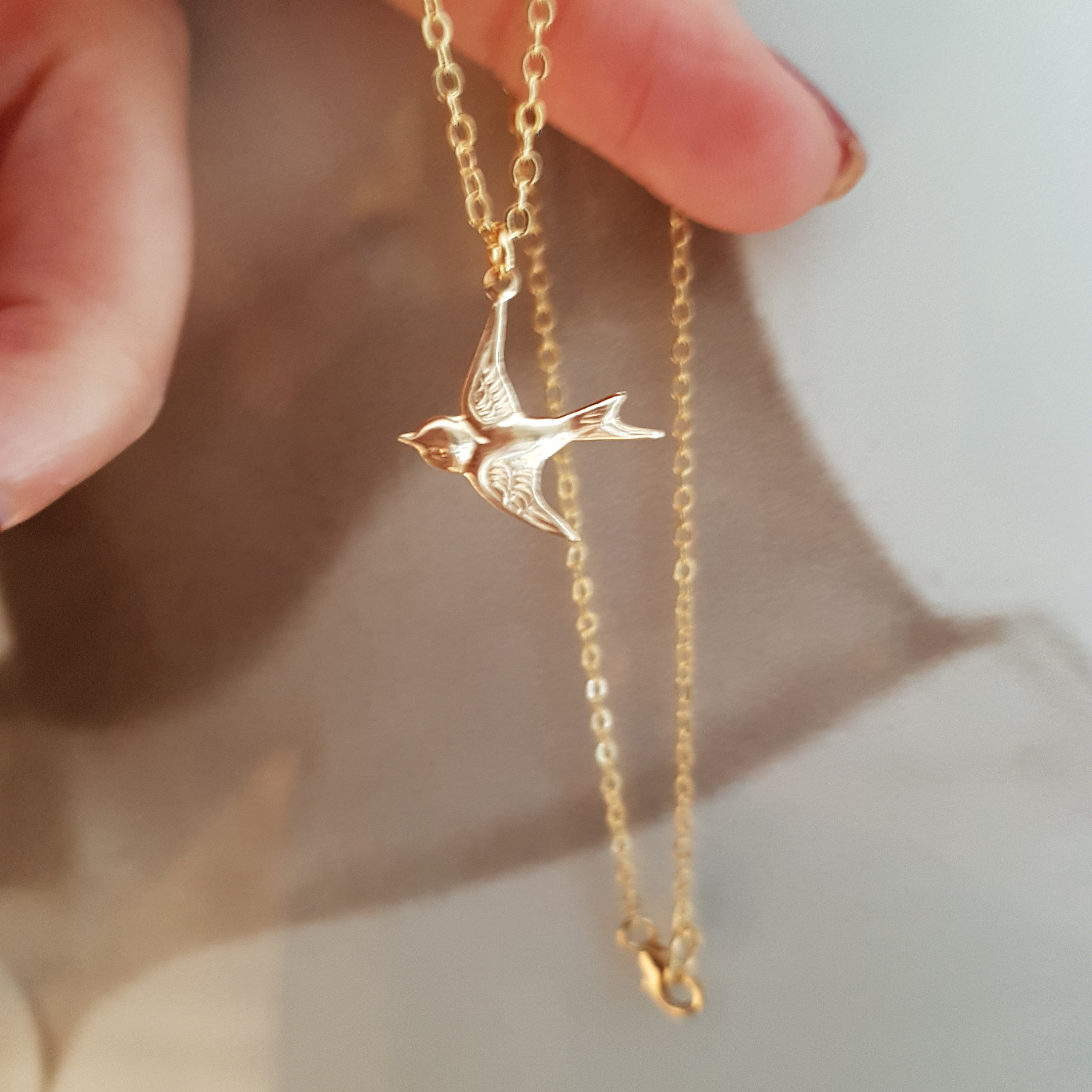 bird necklace