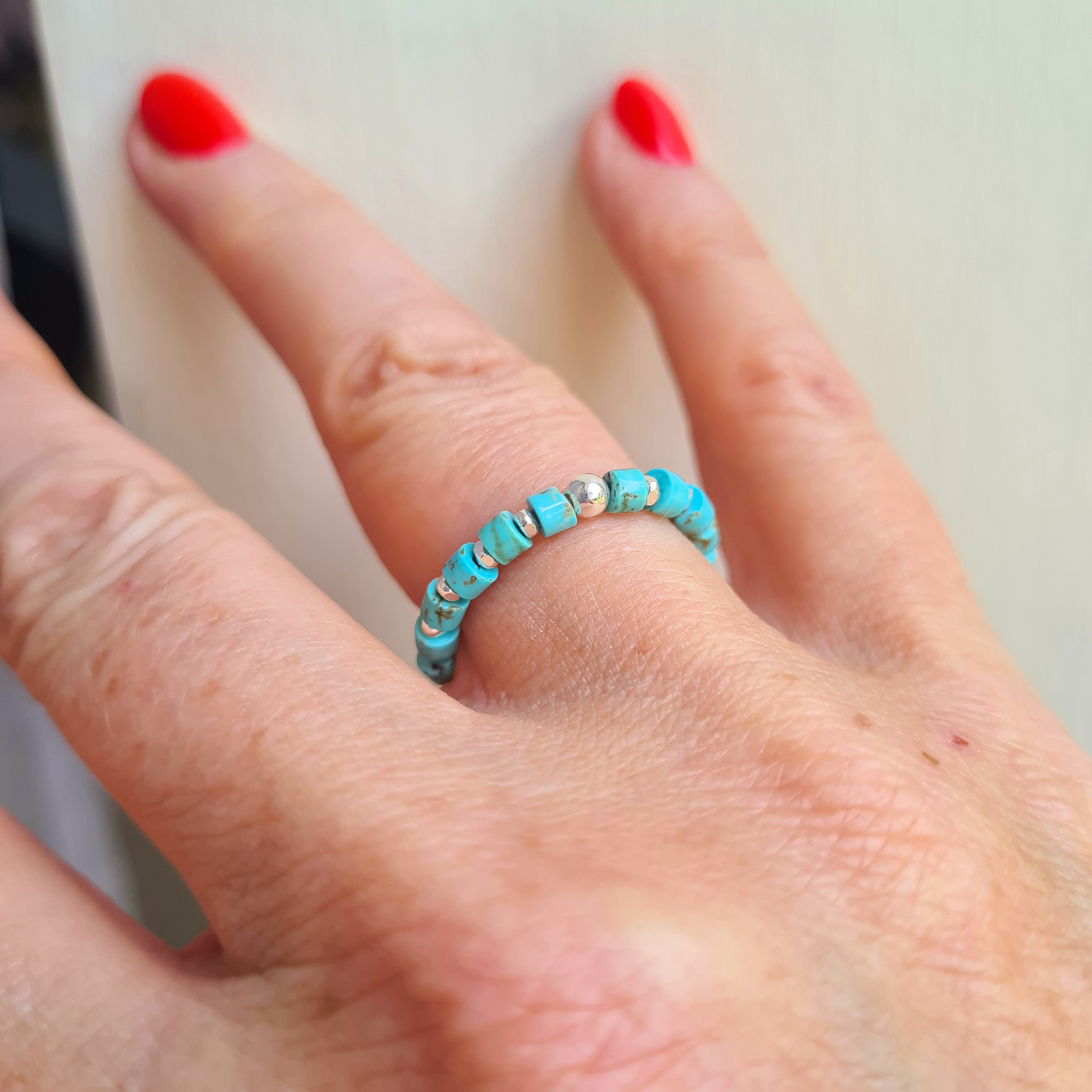 Turquoise Stretch Ring Turquoise Stretch Ring