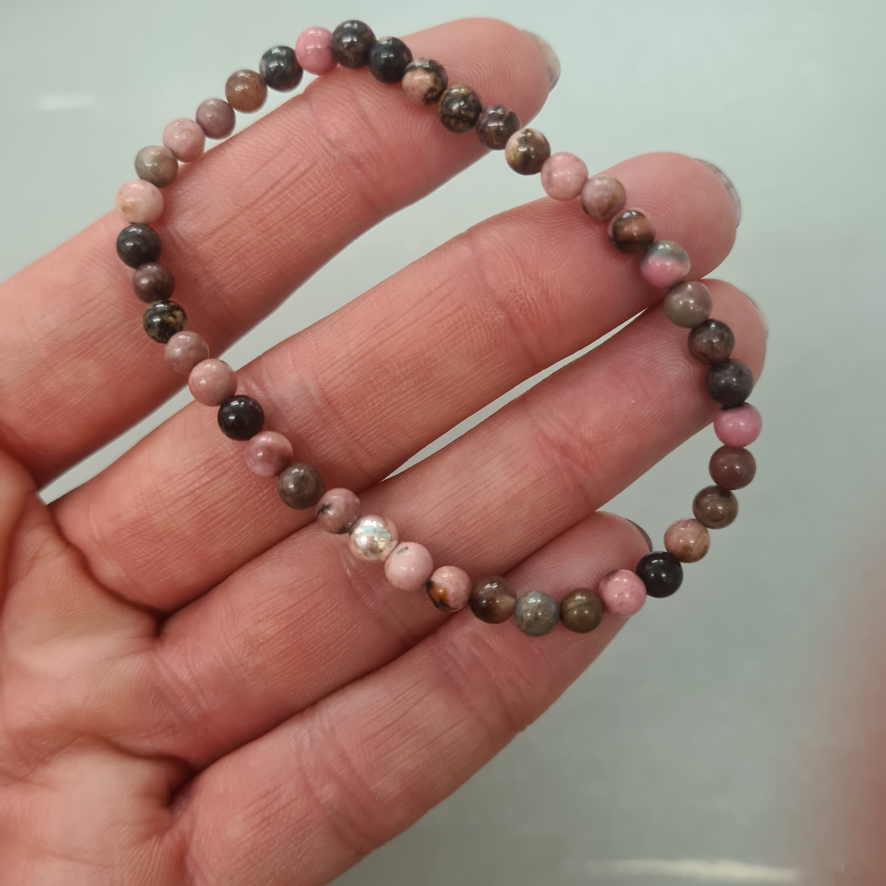 Rhodonite Stretch Bracelet main image 0