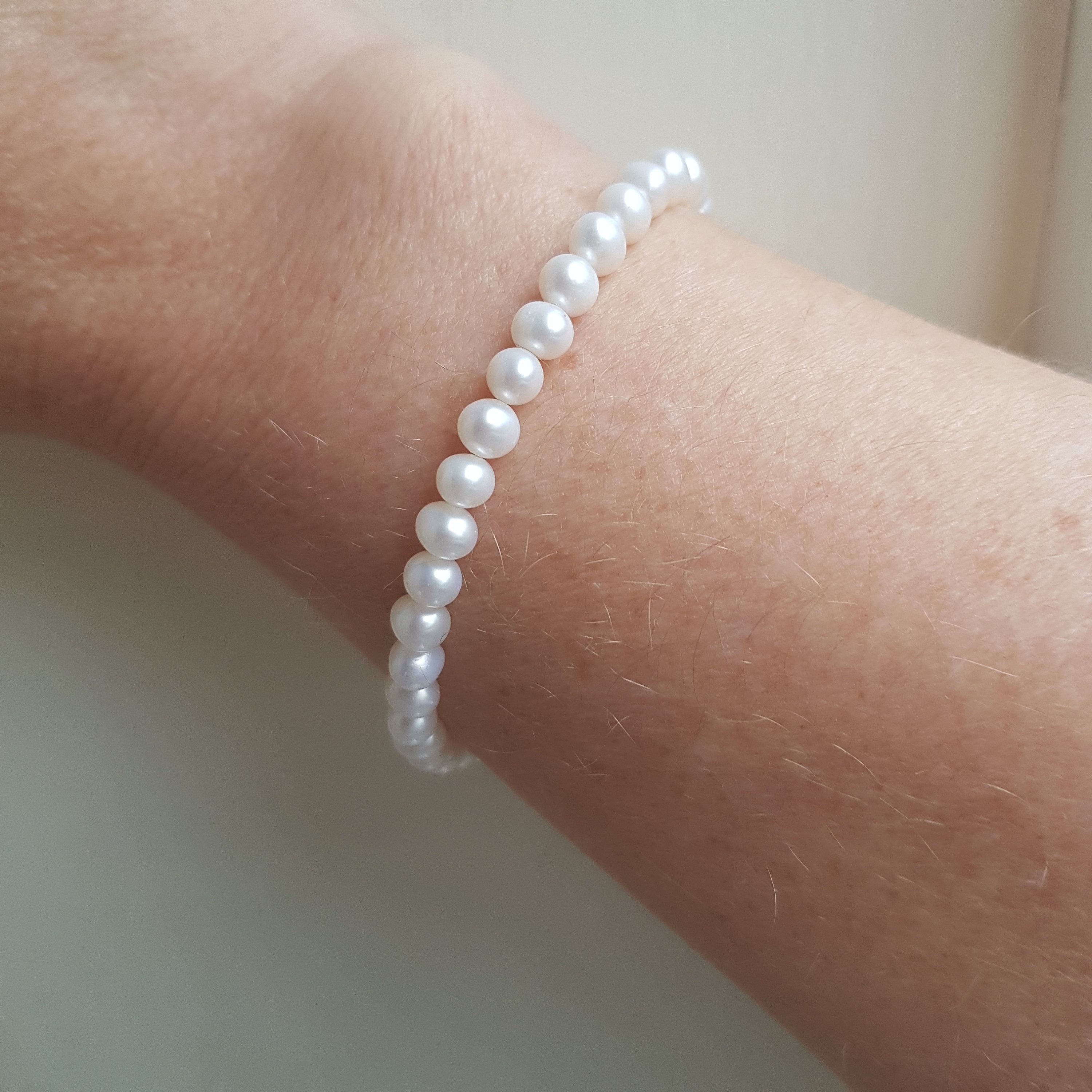 Buy S925 4-5mm Natural Oval Pearl Bracelet 6/7/8 Inches With Extender  Wedding Gif for Her Online in India - Etsy