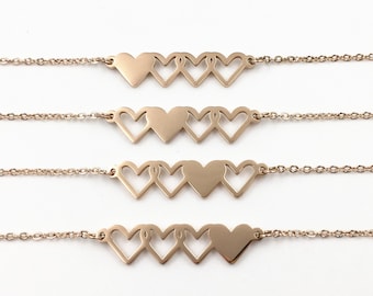 Bracelet meilleur ami pour 4,bracelets soeur pour 4,bracelet d’amitié pour 4,4 bracelet de soeur, bracelet de Bff pour 4,4 bracelet de meilleur ami