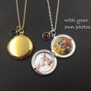 Personalized Photo Locket,Photo Locket Necklace,Picture Locket,Locket With Photo,Customized Locket With Photo,Custom Locket Necklace