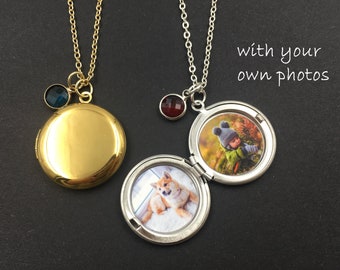 Personalized Photo Locket,Photo Locket Necklace,Picture Locket,Locket With Photo,Customized Locket With Photo,Custom Locket Necklace